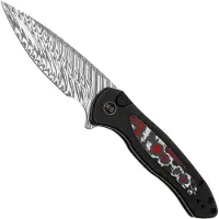 We Knife Kitefin Button Lock Nebula