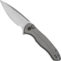 We Knife Kitefin Button Lock Ripple Sat