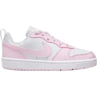 Nike Sneakers 'Court Borough' lyserød / hvid