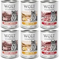 Wolf of Wilderness Senior “Expedition” 6 x 400 g - Mixpakke