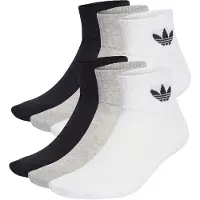 Adidas Originals Mid Ankelsokker, 6 Par, størrelse 40-42