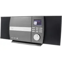 Soundmaster ICD1010AN, 10 W, FM, 3,5 mm, Grå, 230 V, 50 Hz