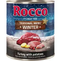 Rocco Vintermenu Okse med Kalkun og Kartofler - 6 x 800 g