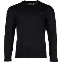 Ralph Lauren Pyjamas lang sort / hvid