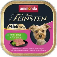 Animonda Vom Feinsten Adult Mini 32 x 100 g - Med oksekød, and + oregano