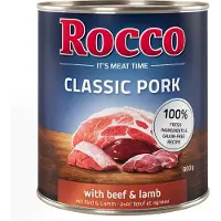 Rocco Økonomipakke: 24 x 800 g Classic Pork - Okse & Lam