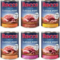 Rocco Classic Pork 12 x 400g - Mix: 6 varianter