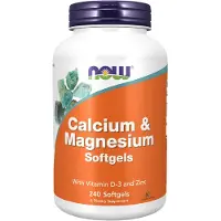 Now , Kalcium & Magnesium, 240 Softgels