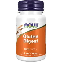 Now , Gluten Digest, 60 Veg Capsules