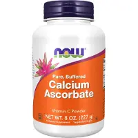 Now , Rent, Bufferet Calcium Ascorbat, Vitamin C Poudre, 8 oz (227 g)