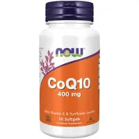 Now , CoQ10 , 400 mg , 30 Bløde Gelatiner