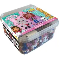 Hama Maxi Perler - 900 stk. + 1 Plade - Gabby's Dollhouse - - OneSize - Perler