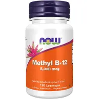 Now , Metyl B-12, 5.000 mcg, 120 Lozenges