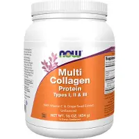 Now , Multi Collagen Protein, Type I, II & III, Usmagret, 16 oz (454 g)