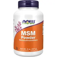 Now , MSM Pulver, 8 oz (227 g)