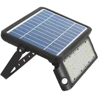 V-TAC 9869 VT-787-10 Solcelle-haveprojektør LED (RGB) LED 10 W Just Black
