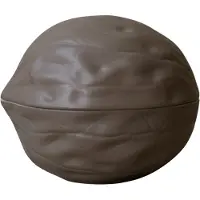 DBKD Walnut skål med låg Dust