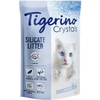 Tigerino Crystals klumpende Sensitive - uparfumeret - Økonomipakke: 3 x 5 l