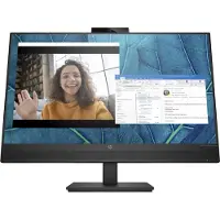 HP M27m Conferencing Monitor - LED-skærm - 27 - 1920 x 1080 Full HD (1080p) @ 75 Hz - IPS - 300 cd/m² - 1000:1 - 5 ms - HDMI, DisplayPort, USB-C - højtalere - sort stander, sort hoved