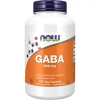 Now , GABA Med Vitamin B-6, 200 Veg Capsuler