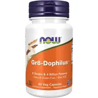 Now , Gr8-Dophilus, 60 Veg Capsuler