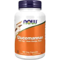 Now , Glukomannan, 575 mg, 180 Veg Capsuler