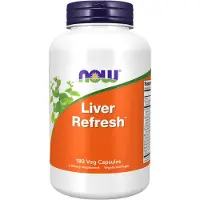 Now , Lever Refresh, 180 Veg Capsules