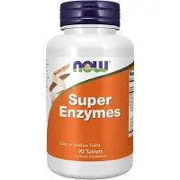 Now , Super Enzymer, 90 Tabletter