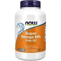 Now , Super Omega EPA Fiskolie, 120 bløde kapsler