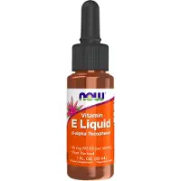 Now , Vitamin E Liquid, 60 mg (90 IU), 1 fl oz (30 ml)