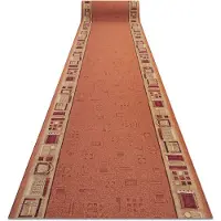 Rugsx Gummibelægning JENA malm 80cm 80x580 cm