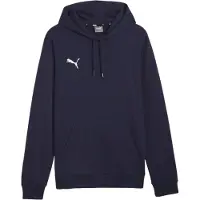 Puma Hættetrøje teamGOAL Casuals - Navy/Hvid, størrelse 3XL