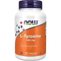 Now , L-Tyrosine, 500 mg, 120 Kapsler