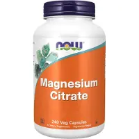 Now , Magnesium Citrat, 240 Vegansk Capsul