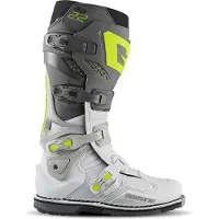Gaerne SG22 Motocross-støvler Grå/antracit/Hvid/Sort 42