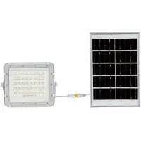 V-TAC VT-40W 7839 LED-flugtlys, Solcellemodul 6 W Lysfarve: Koldhvid
