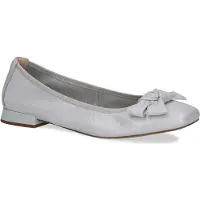 Caprice Ballerina, blue, made of Leather with Trapeze heel, Size 36