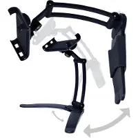 Desire2 Portable Tablet Mount - Beslag - justerbar arm - for tablet - aluminiumlegering - sort - vægmonterbar