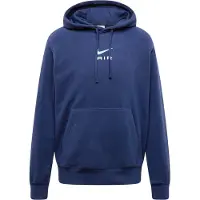 Nike Air Hættetrøje NSW Fleece - Navy, størrelse Small