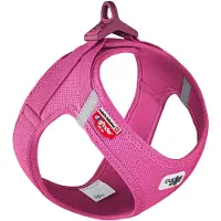 Curli Vest Harness Clasp Air-Mesh - Fuchsia - XL