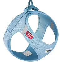 Curli Vest Harness Clasp Air-Mesh - Lyseblå - XS