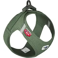 Curli Vest Harness Clasp Air-Mesh - Grøn - XXXS