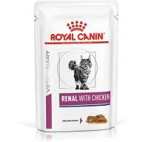 Royal Canin Økonomipakke: 24 x 85 g Royal Canin Veterinary Feline - Renal med kylling