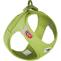 Curli Vest Harness Clasp Air-Mesh - Lime - XS