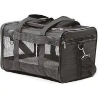 Sherpa Original Deluxe Pet Carrier - Str. L: ca. B 30 x D 48 x H 29 cm – op til 10 kg