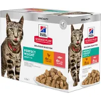 Hill's Pet Nutrition Adult Perfect Weight - 48 x 85 g Kylling & Laks