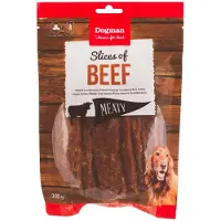 Dogman Meaty Oksekødsskiver kornfrie hundegodbidder 300g