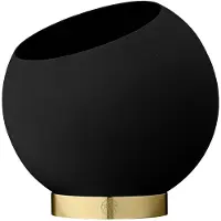 AYTM Globe urtepotte Ø30 cm Black