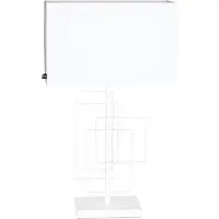 By Rydens Paragon bordlampe 69 cm Mat hvid