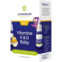 Vitakruid Vitamin K & D Baby - 2x10ml